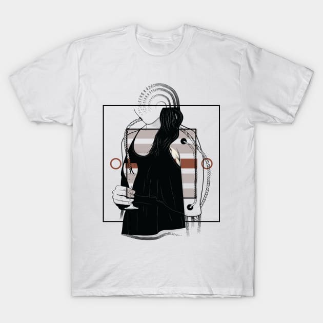 Weekend Alcoholic version 4 T-Shirt by Frajtgorski